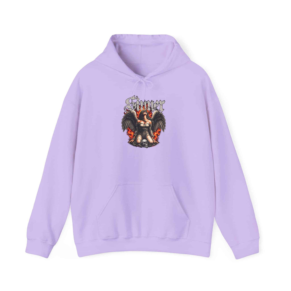 Sinner’s Flame Hooded Sweatshirt - 3XL, Orchid image