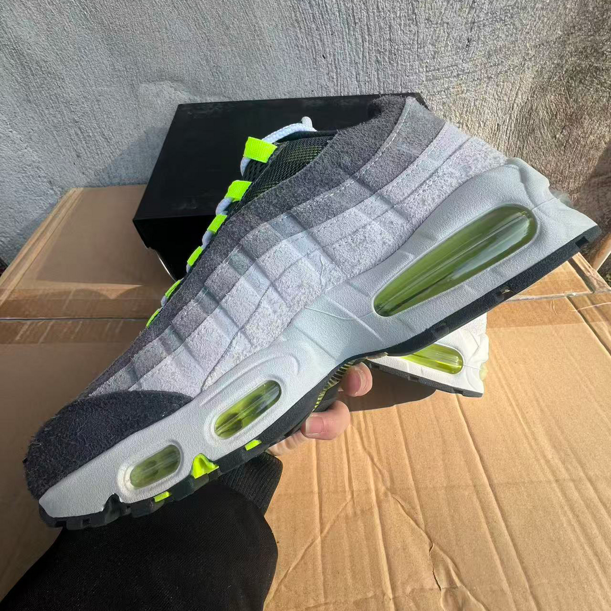 Sergio Lozano x AM 95 OG 'Reverse Neon' Shoes Sneakers - nk0004831 image 4