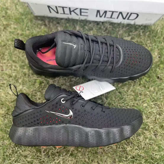 NK Mind 002 Black Hyper Crimson Shoes Sneakers - nk0004881 image 9