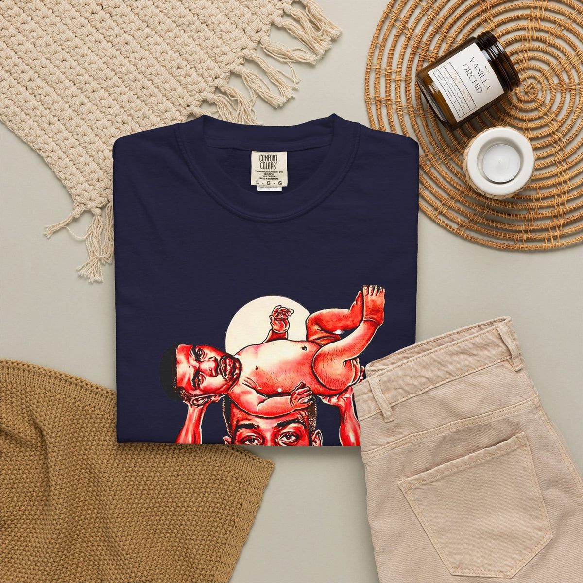 Nas The Last Word Unisex Garment-Dyed T-shirt image 47