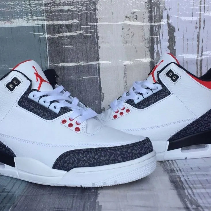 AJ 3 Retro Denim SE ‘Fire Red’ Shoes Sneakers – nk0005270 image 5