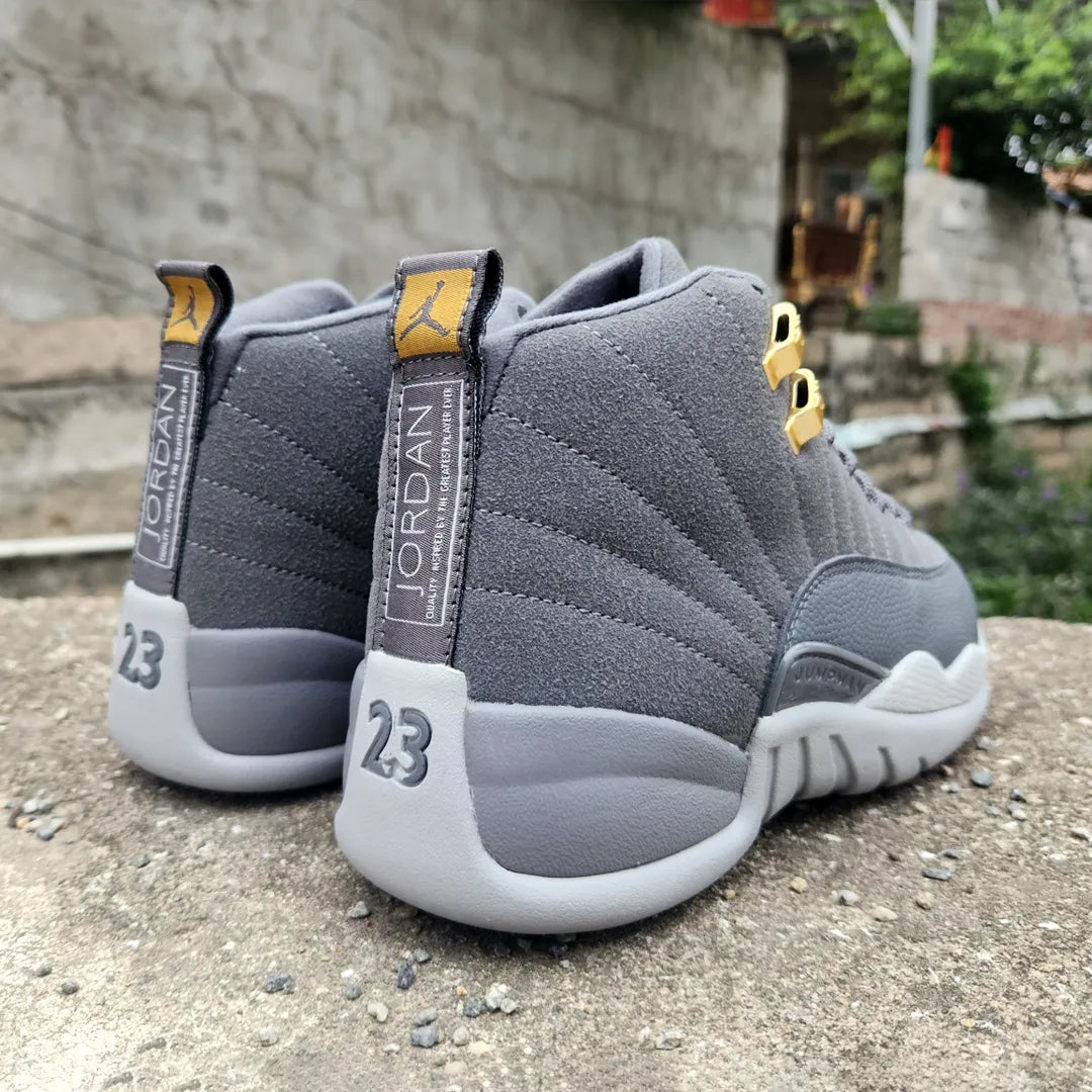 AJ 12 Dark Grey Shoes Sneakers – nk0004540 image 6