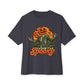 Spooky Season Unisex Oversized Boxy Tee - Dark Grey, L image