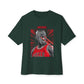Graphic Print Unisex Oversized Boxy Tee - POD0032 - Forest, S image