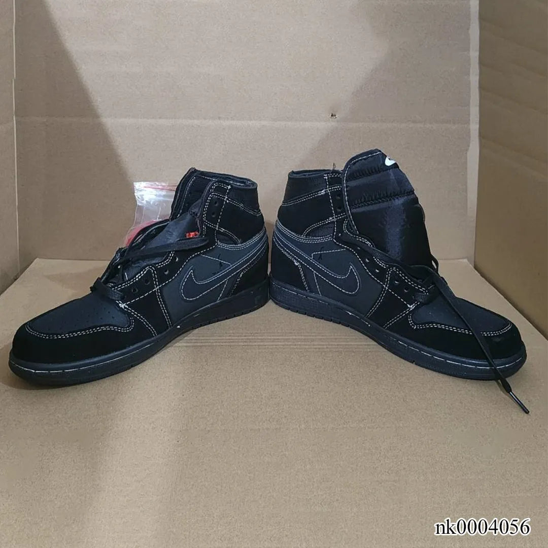Travis Scott x AJ 1 High Black Phantom Shoes Sneakers - nk0004056 image 7