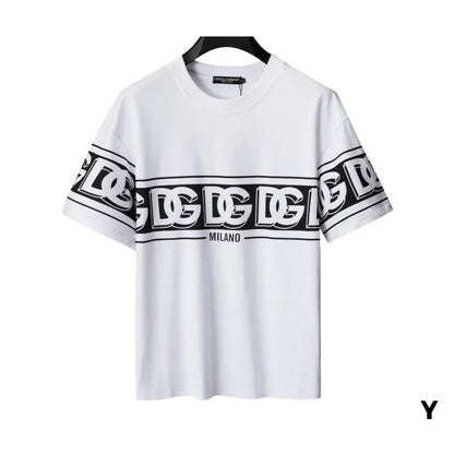 D&G Logo DG Print T-shirt in White - 111 - dng0000111 - XXL image