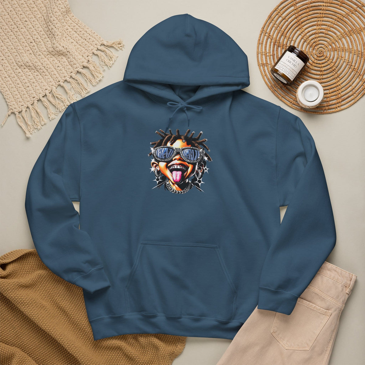 Diamond Drip Hooded Sweatshirt image 54