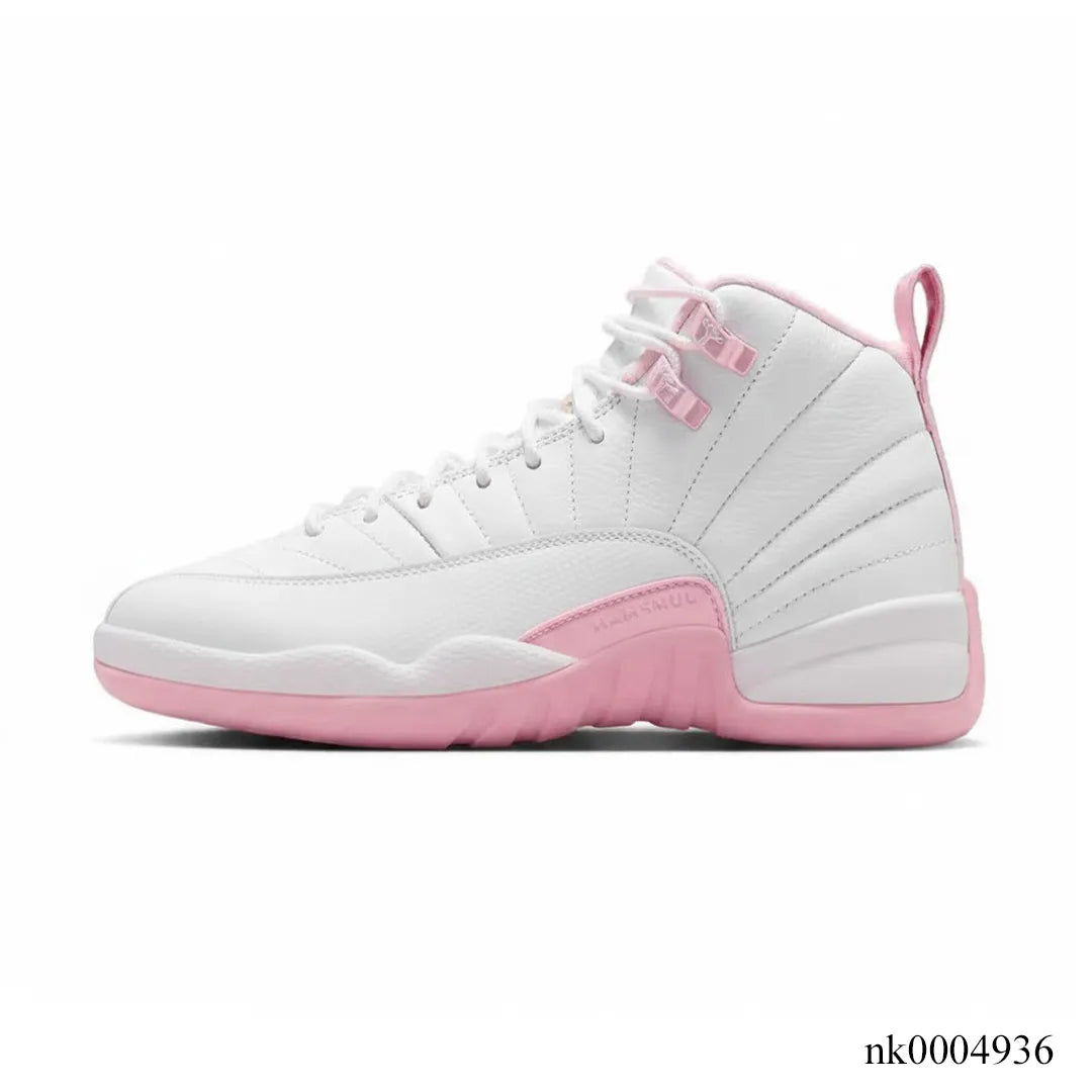 AJ 12 White Pearl Pink Shoes Sneakers - nk0004936 image 1