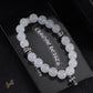CH White Beaded Cross Bracelet - CH0078 image 4
