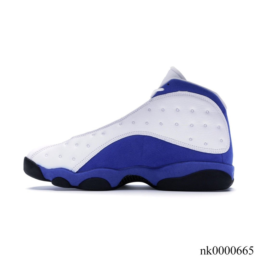 AJ 13 Retro White Hyper Royal Black Shoes Sneakers - nk0000665 image 1