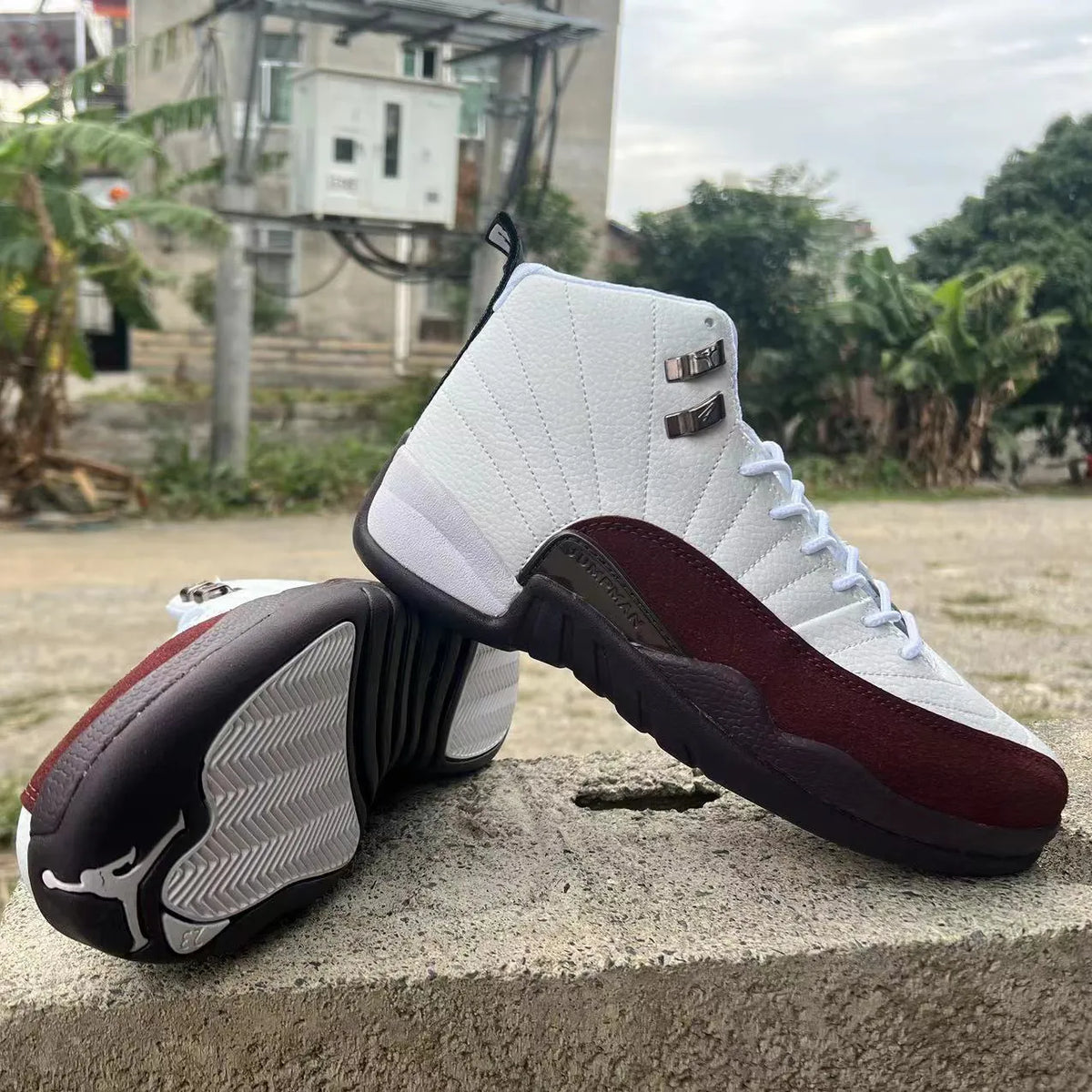 A Ma Maniére x AJ 12 SP White Shoes Sneakers – nk0002699 image 3