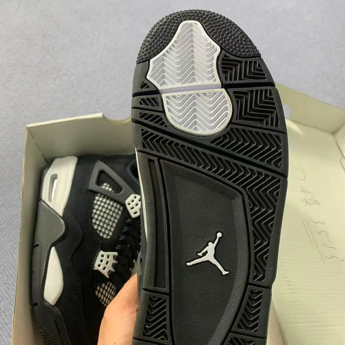 AJ 4 Retro 'White Thunder' Shoes Sneakers - nk0004855 image 4