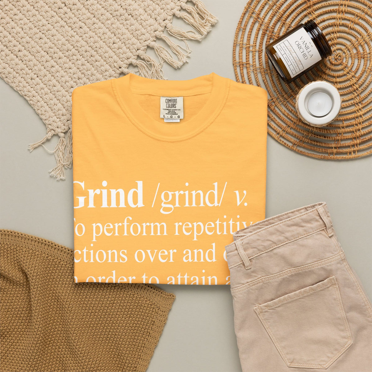 Grind Definition Unisex Garment-Dyed T-shirt image 19