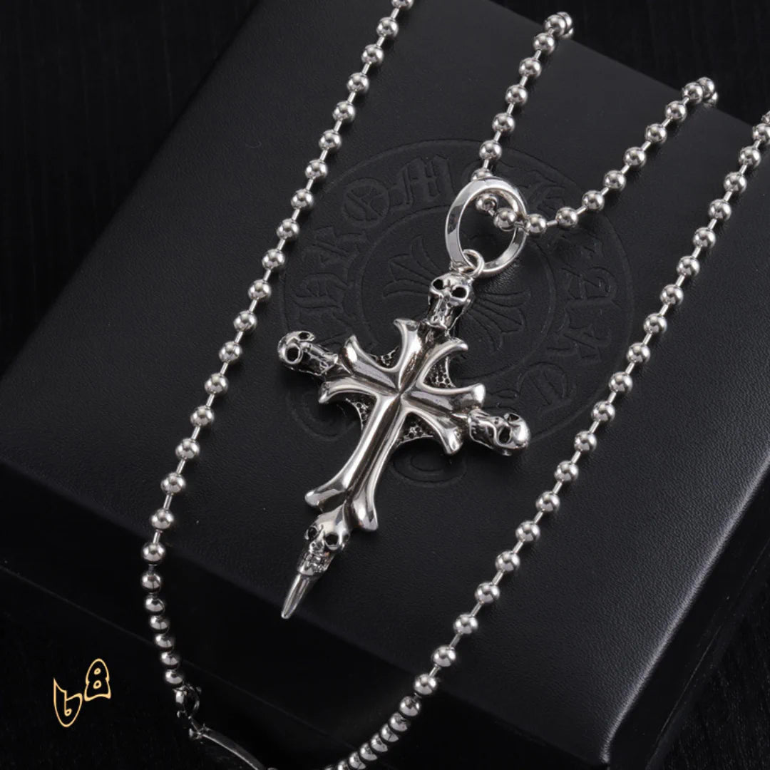 CH Cross Pendant Necklace - CH0027 image 3