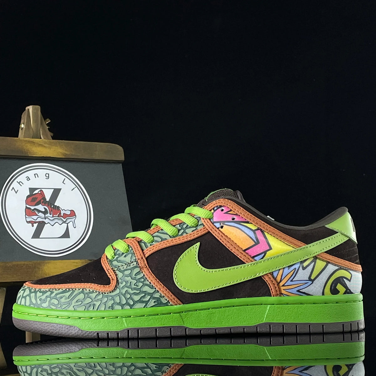 SB Dunk Low De La Soul Shoes Sneakers - nk0003806 image 4