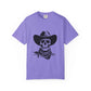 Outlaw Skull Unisex Garment-Dyed T-shirt image