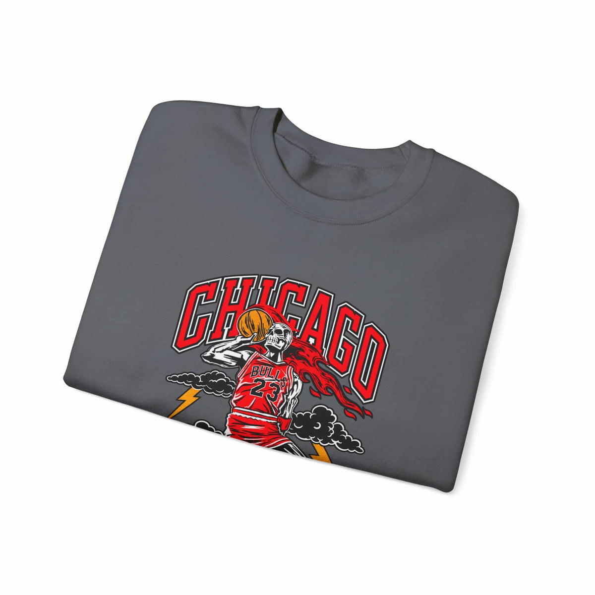 Graphic Print Crewneck Sweatshirt - POD0038 image 30
