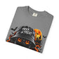 Spooky Streetwear Masked Unisex Garment-Dyed T-shirt image 56