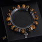 CH Beaded Cross Flower Bracelet - CH0074 image 2