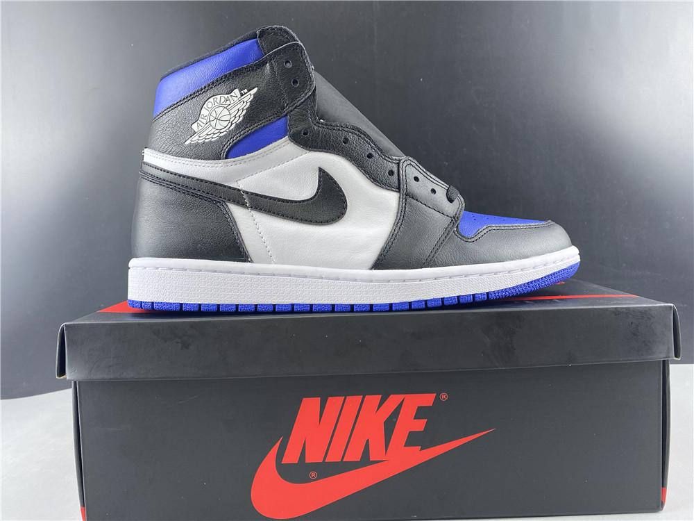 AJ 1 Retro High Black Game Royal Shoes Sneakers - nk0000685 image 11