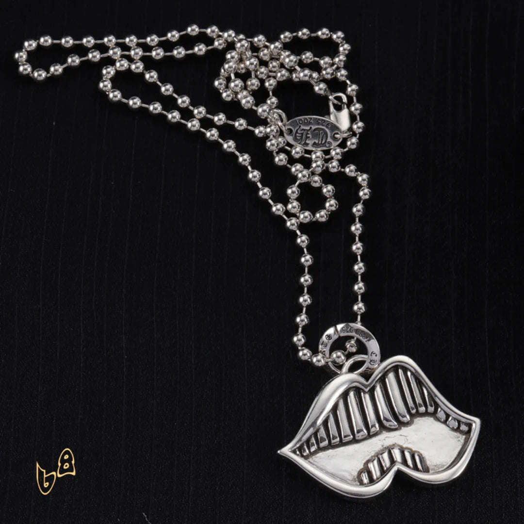 CH Lip Pendant Necklace - CH0007 image 4