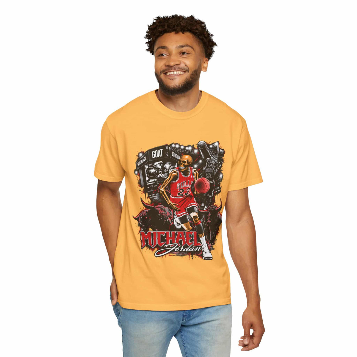 Chicago Legend 23 Unisex Garment-Dyed T-shirt image 33