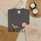 Halloween Basketball Skeleton Unisex Garment-Dyed T-shirt image 127