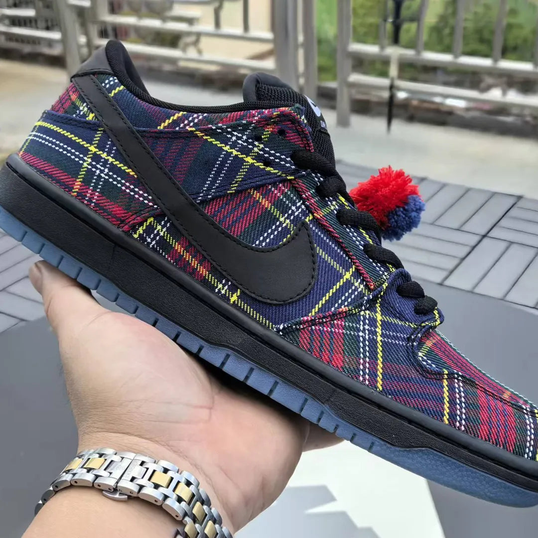 Nardwuar x Dunk Low SB Pro Tartan Shoes Sneakers - nk0004674 image 2