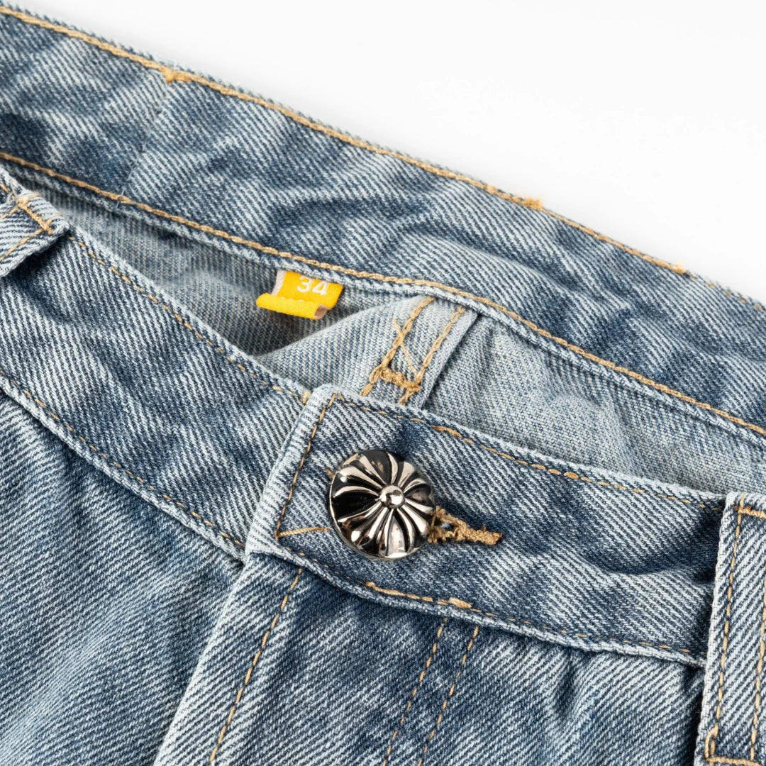 CH Cross Patch Jeans - CH0105 image 3
