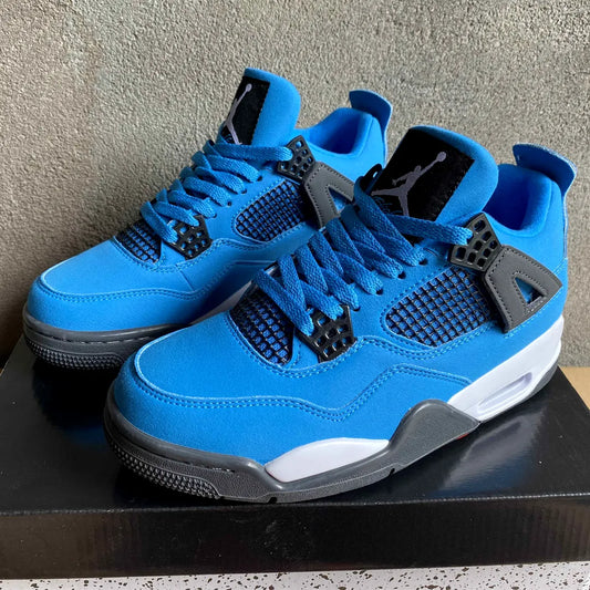 AJ 4 Pure Blue Shoes Sneakers - nk0004728 image 2