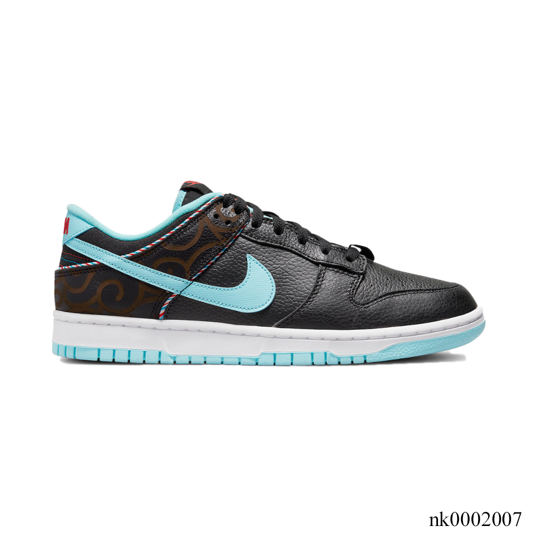 Dunk Low Barber Shop Black Shoes Sneakers - nk0002007 image 1