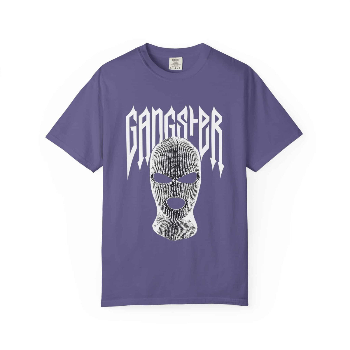 Gangster Mask Unisex Garment-Dyed T-shirt image
