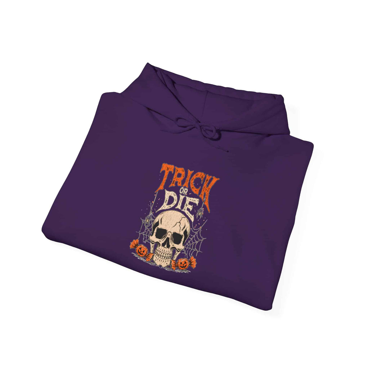 TRICK OR DIE Hooded Sweatshirt image 87