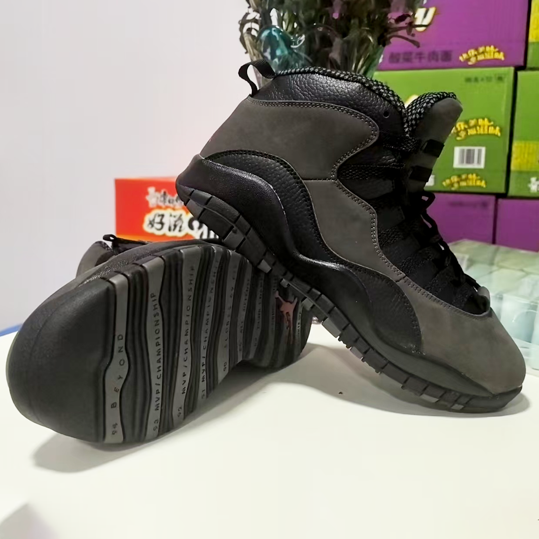 AJ 10 Shadow Shoes Sneakers - nk0004136 image 5