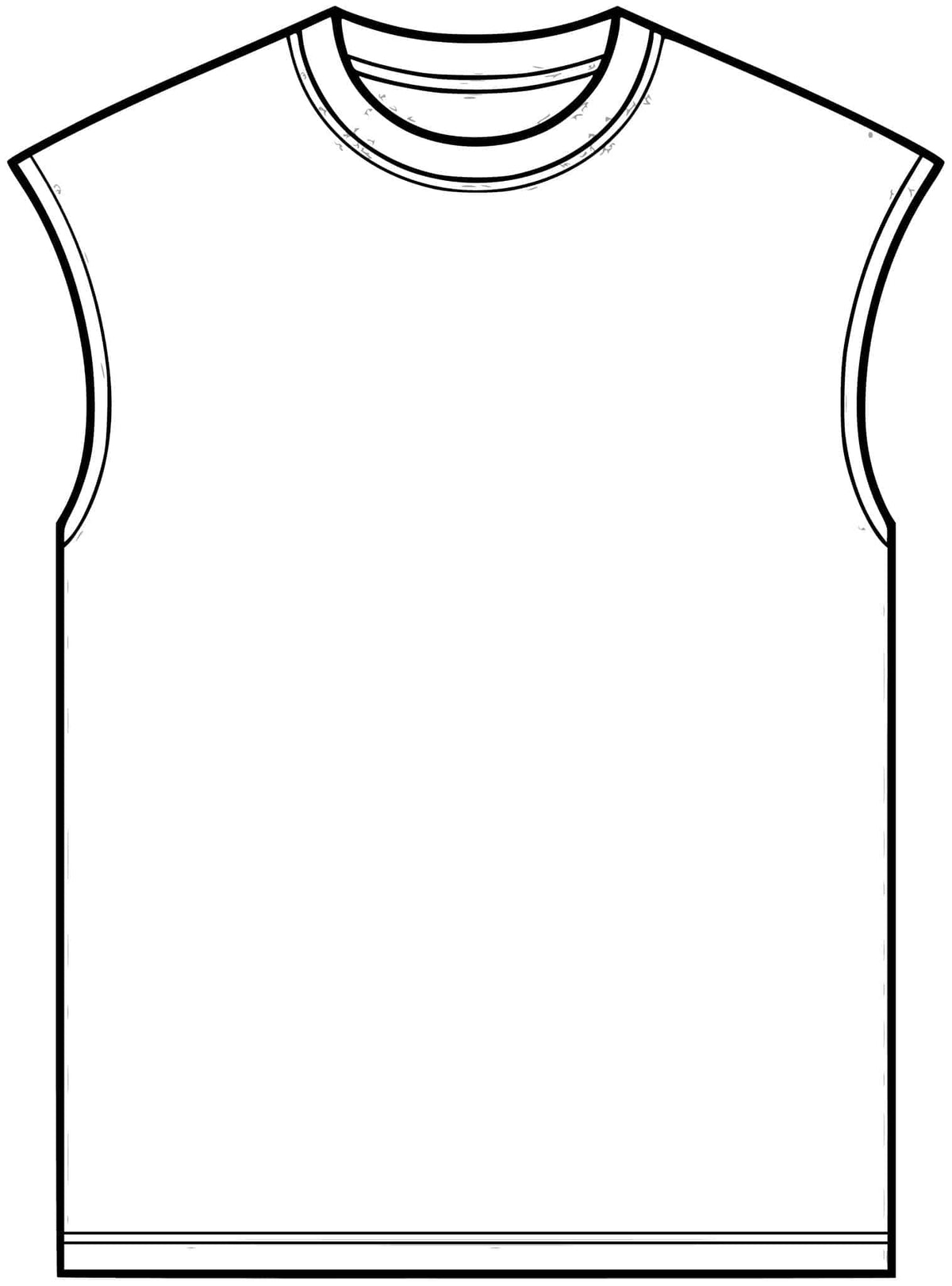 Boy Skeleton Halloween Unisex Garment-Dyed Muscle Tee image 2