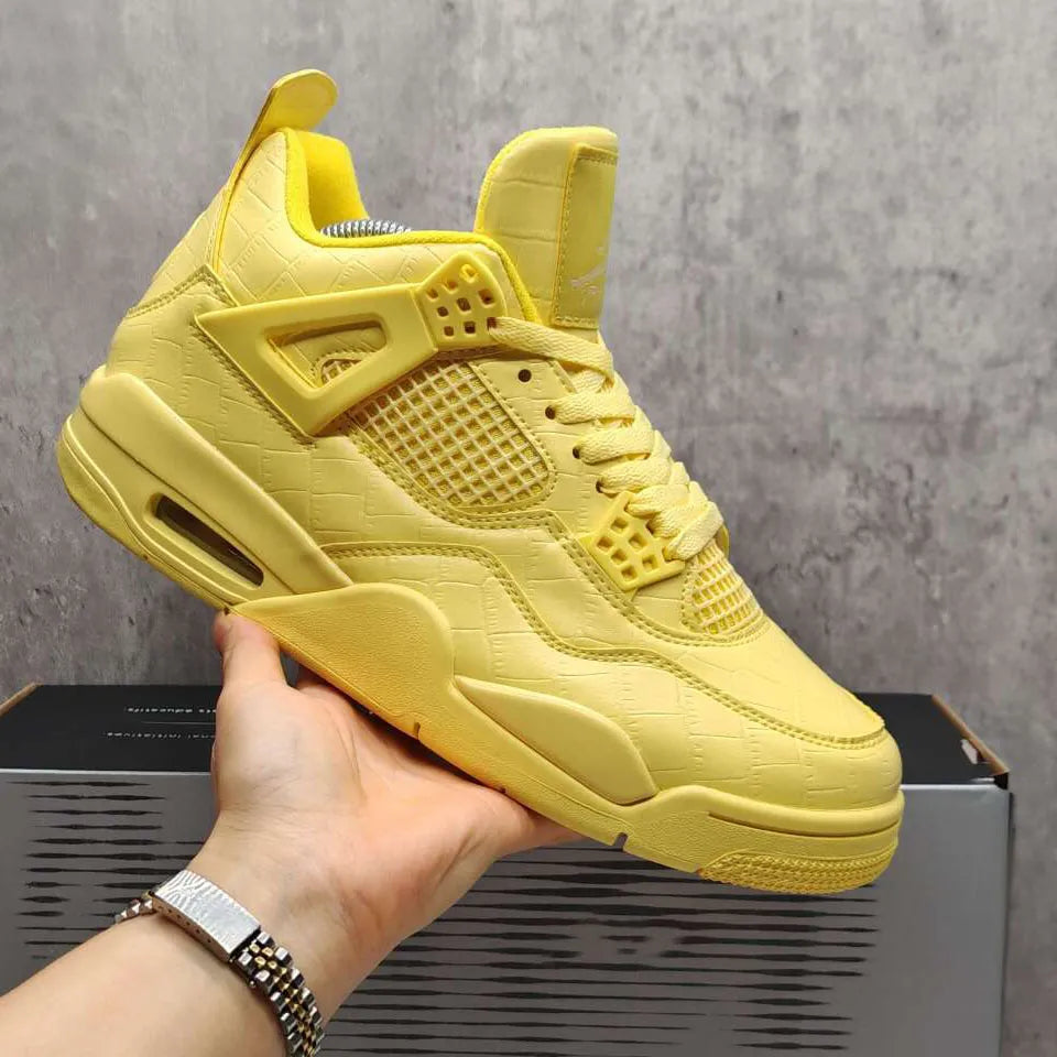 J Balvin x AJ 4 Lemonade Shoes Sneakers - nk0005304 image 5
