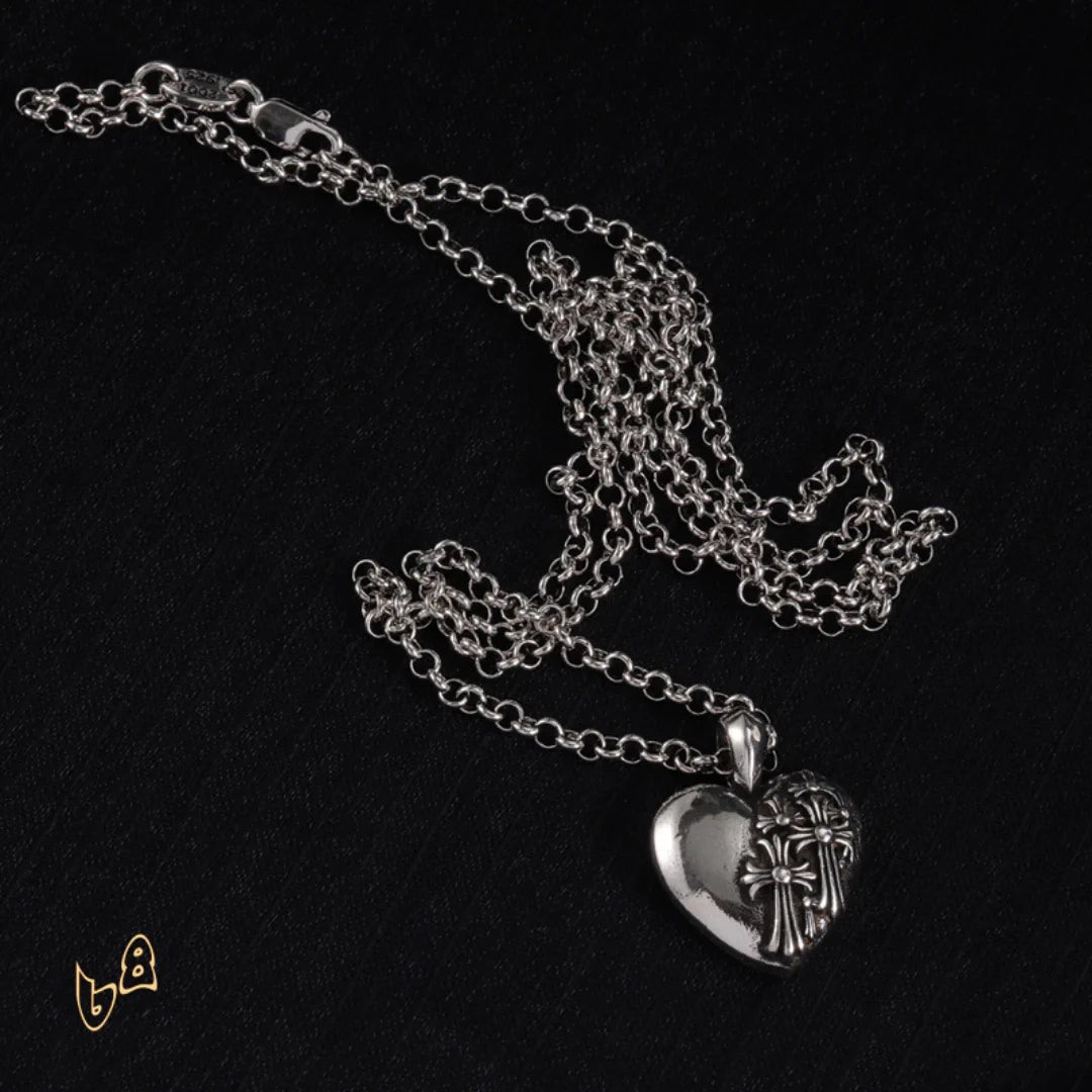 CH Heart Pendant Necklace - CH0039 image 5