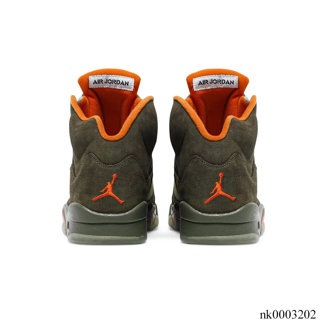AJ 5 Olive Shoes Sneakers - nk0003202 image 3