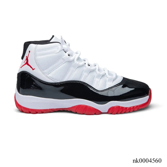 AJ 11 Black White Red Shoes Sneaker - nk0004560 image 0