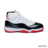 AJ 11 Black White Red Shoes Sneaker - nk0004560 image 0