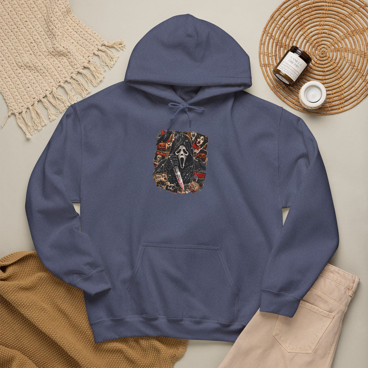 Halloween Horror Hooded Sweatshirt image 80