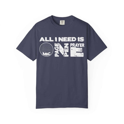 ALL_I_NEED_IS Unisex Garment-Dyed T-shirt image 40
