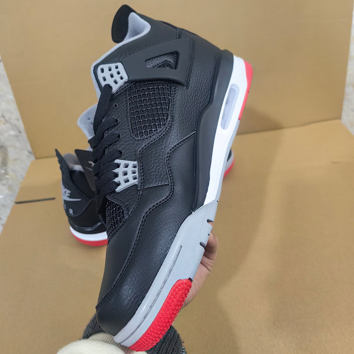 AJ 4 Bred Reimagined Shoes Sneakers - nk0003322 image 12