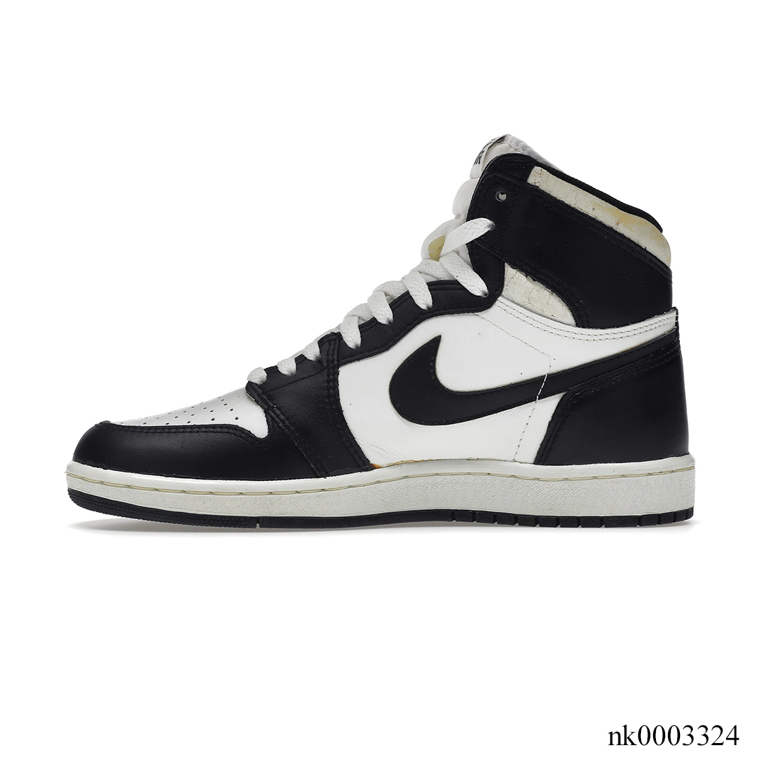 AJ 1 OG White Black 1985 Shoes Sneakers - nk0003324 image 1