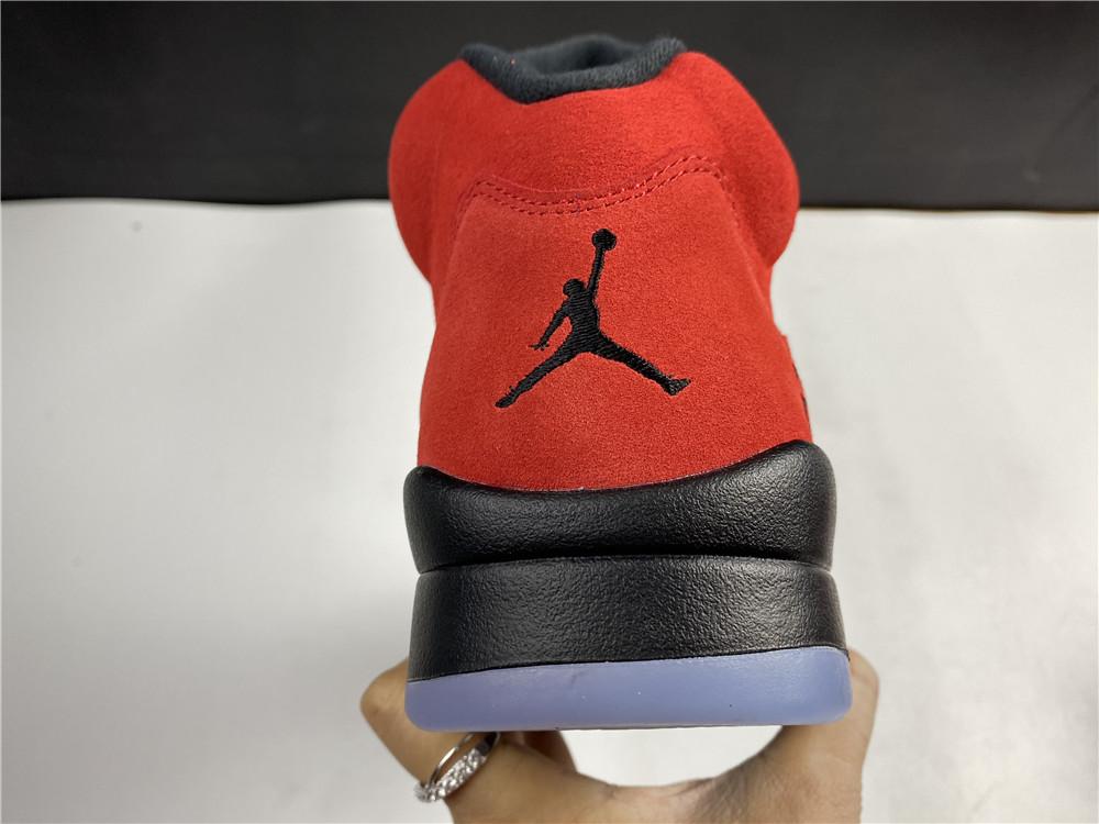 AJ 5 Retro Raging Bulls Red Shoes Sneakers - nk0001400 image 3