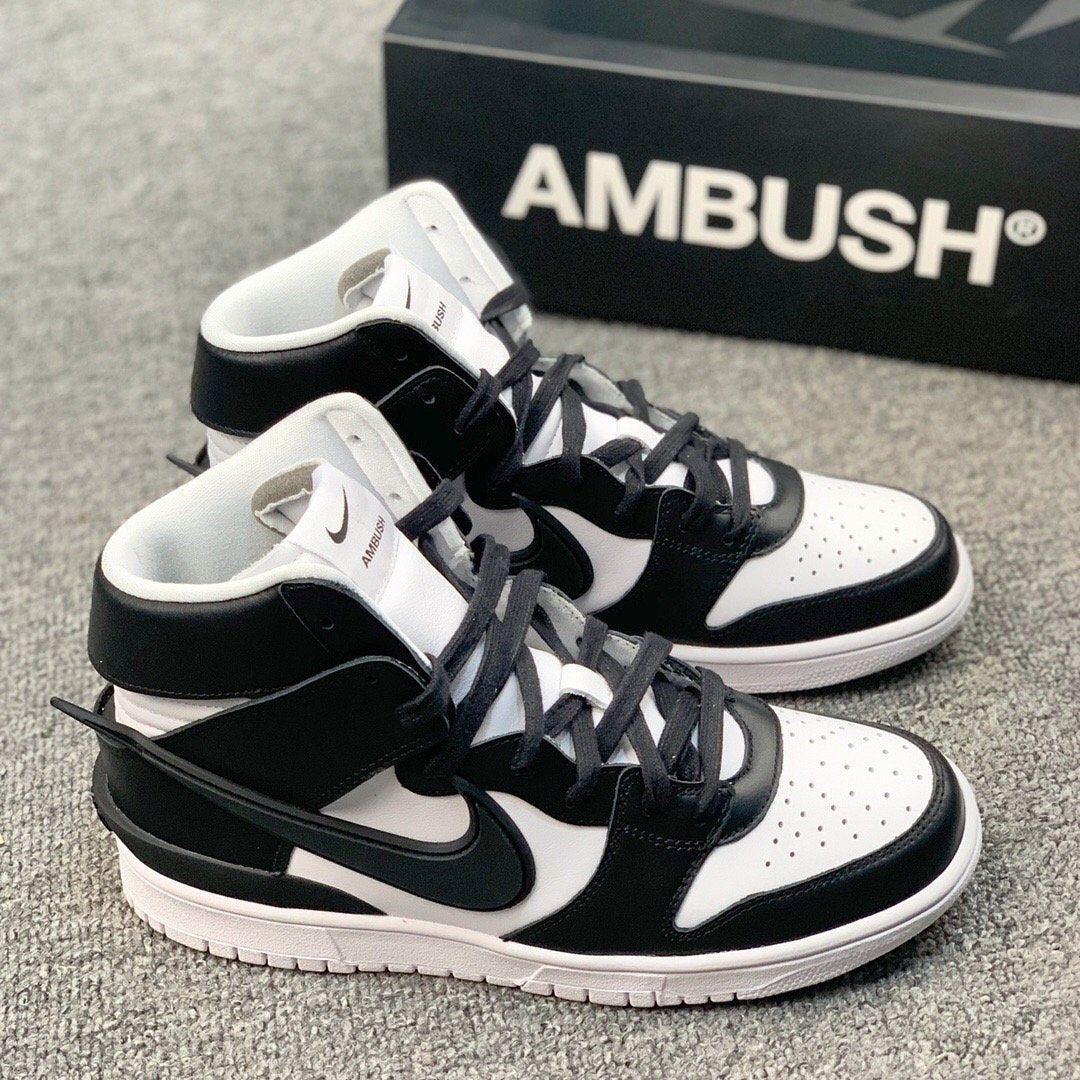 Dunk High X Ambush Black White Shoes Sneakers - nk0001576 image 9