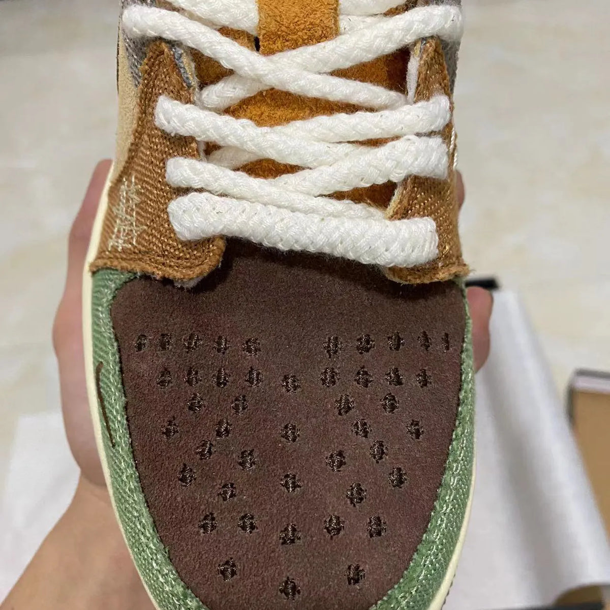 Zion Williamson x AJ 1 Low OG Voodoo Shoes Sneakers – nk0002534 image 10