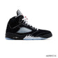 AJ 5 Black Metallic Reimagined Shoes Sneakers - nk0004216 image 0
