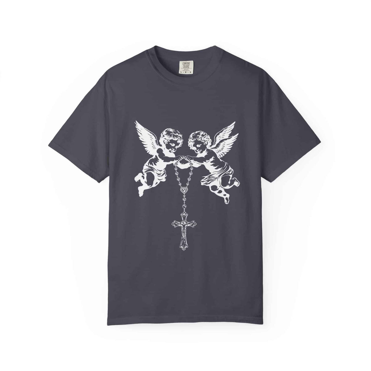 Heavenly Guardians Unisex Garment-Dyed T-shirt image