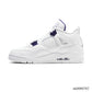 AJ 4 Retro Metallic Purple Shoes Sneakers (Big Size Available) - nk0000702 image 1
